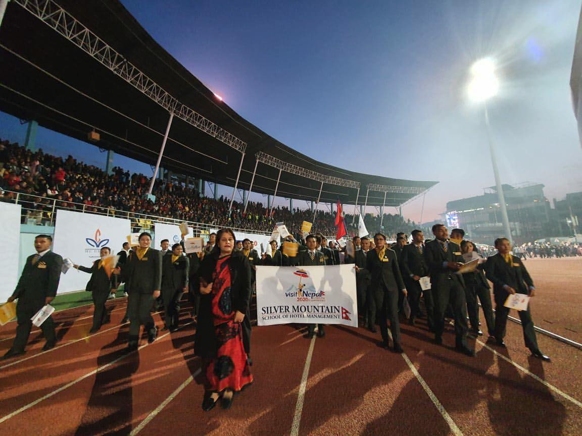 Welcoming Visit Nepal 2020 at Dasharath Stadium