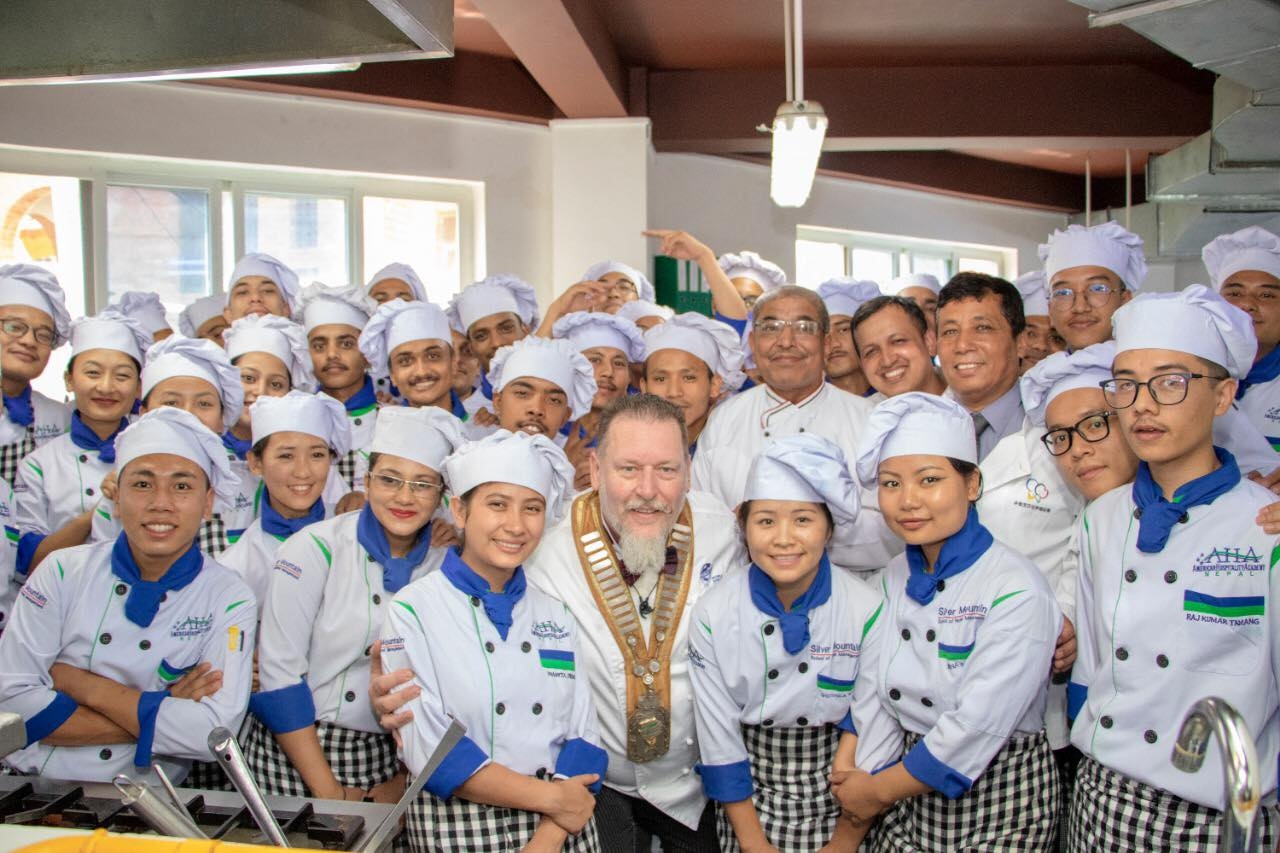 President of world’s chef Mr. Thomas A Guglar and Gunnies world record holder Chef Mr. Sanjay Thakur