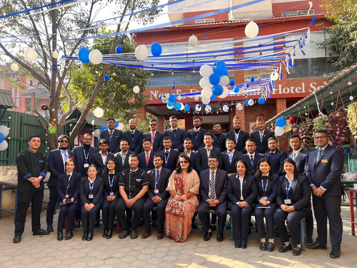 Nepal Administrative Staff College Dining Etiquette Session