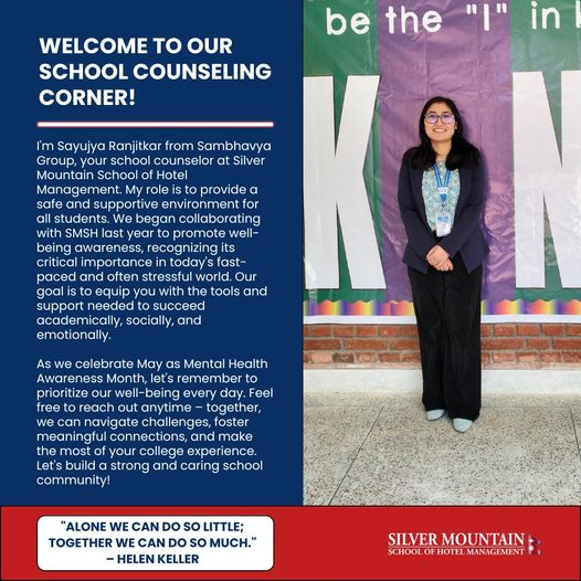 Celebrating Mental Health Awareness Month at Silver Mountain School of Hotel Management