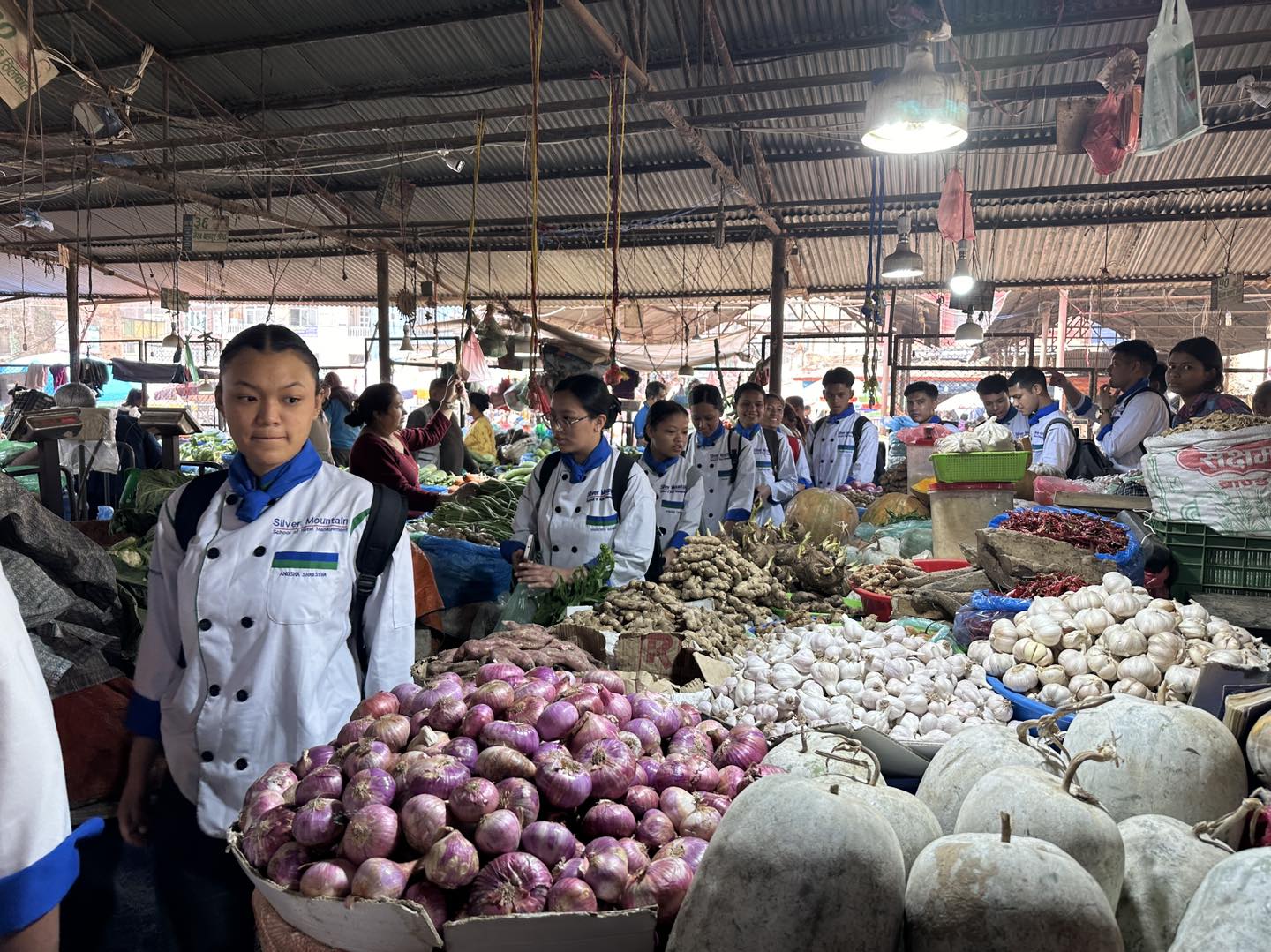 Field Visit To Kalimati Bazaar By Students Of Silver Mountain School of Hotel Management