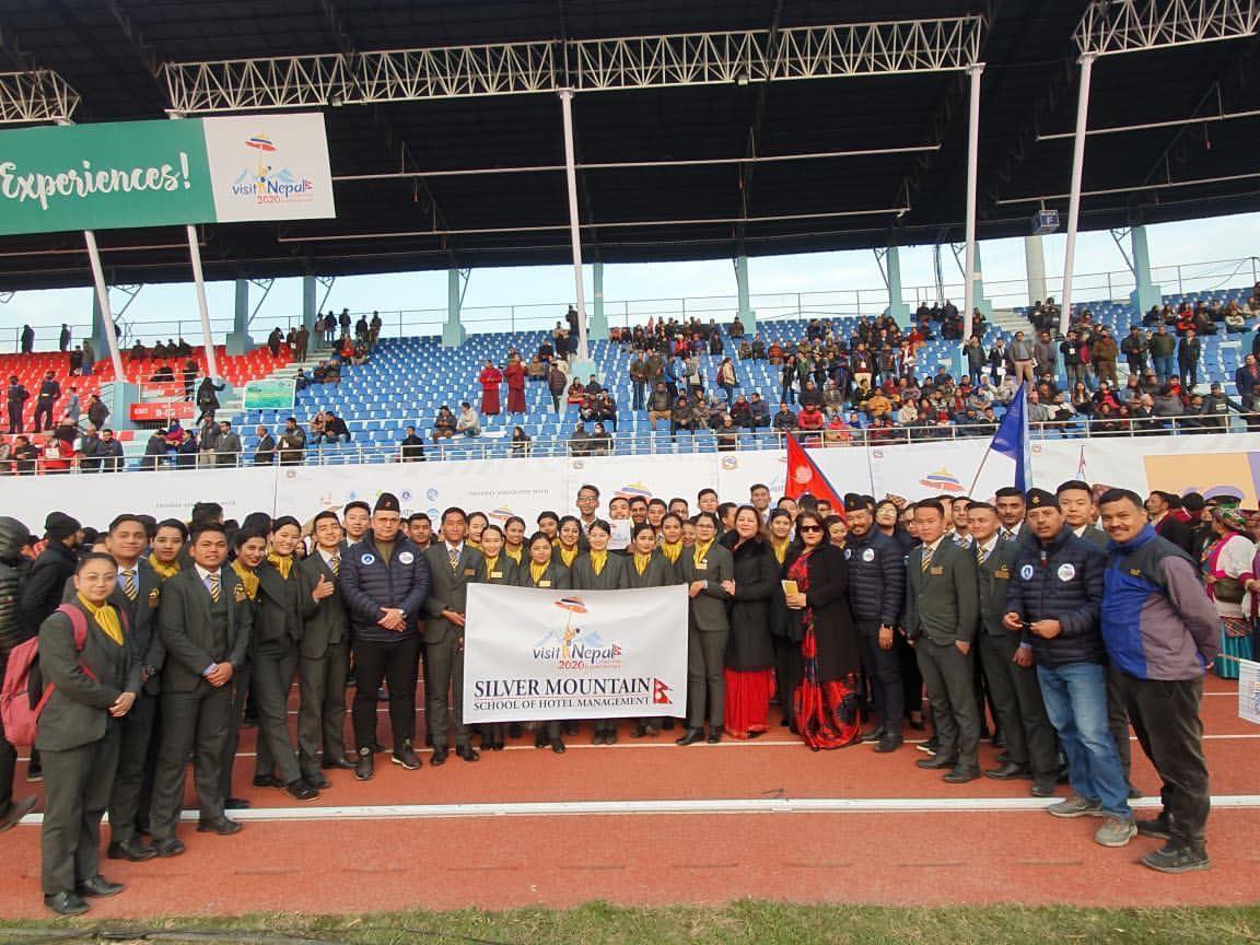 Welcoming Visit Nepal 2020 at Dasharath Stadium