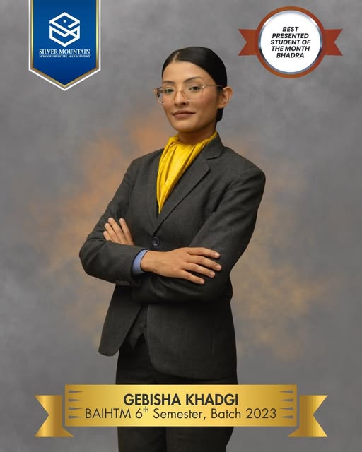 Best Groomed Student For The Month Of Bhadra
